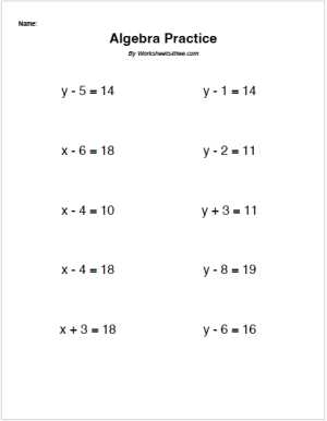 pre algebra worksheets for 8th graders
