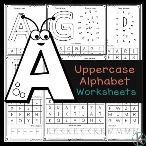 pre k abc worksheets