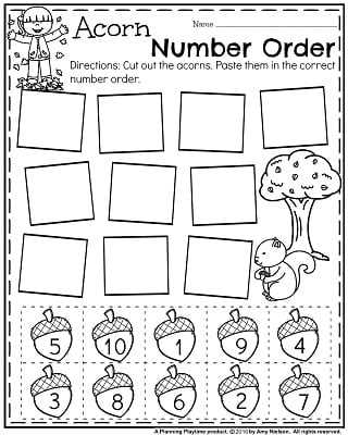 pre kindergarten worksheets