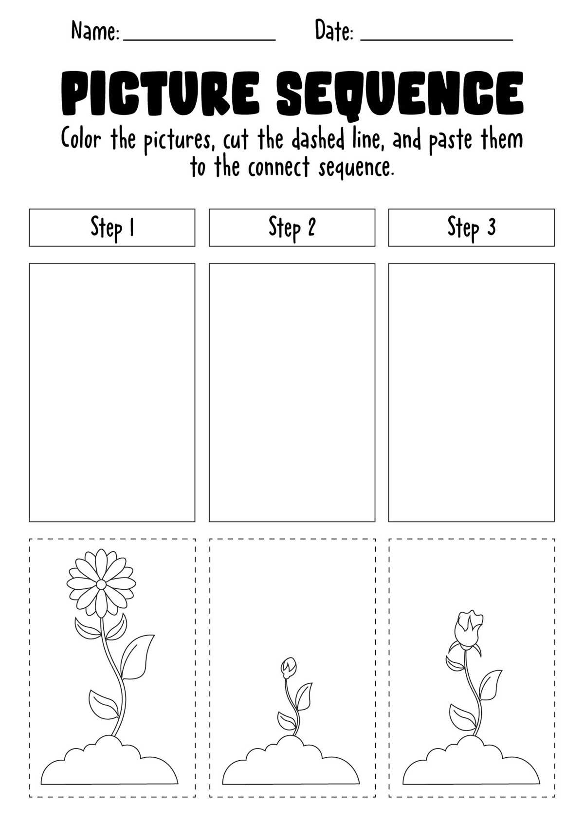 preschool sequence worksheets preschool sequence worksheets