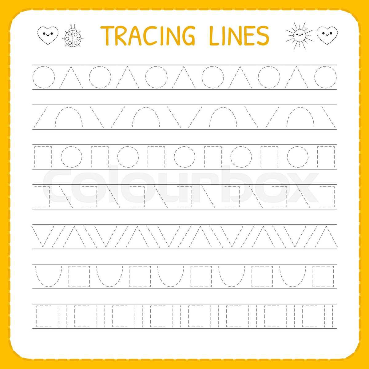 preschool worksheet