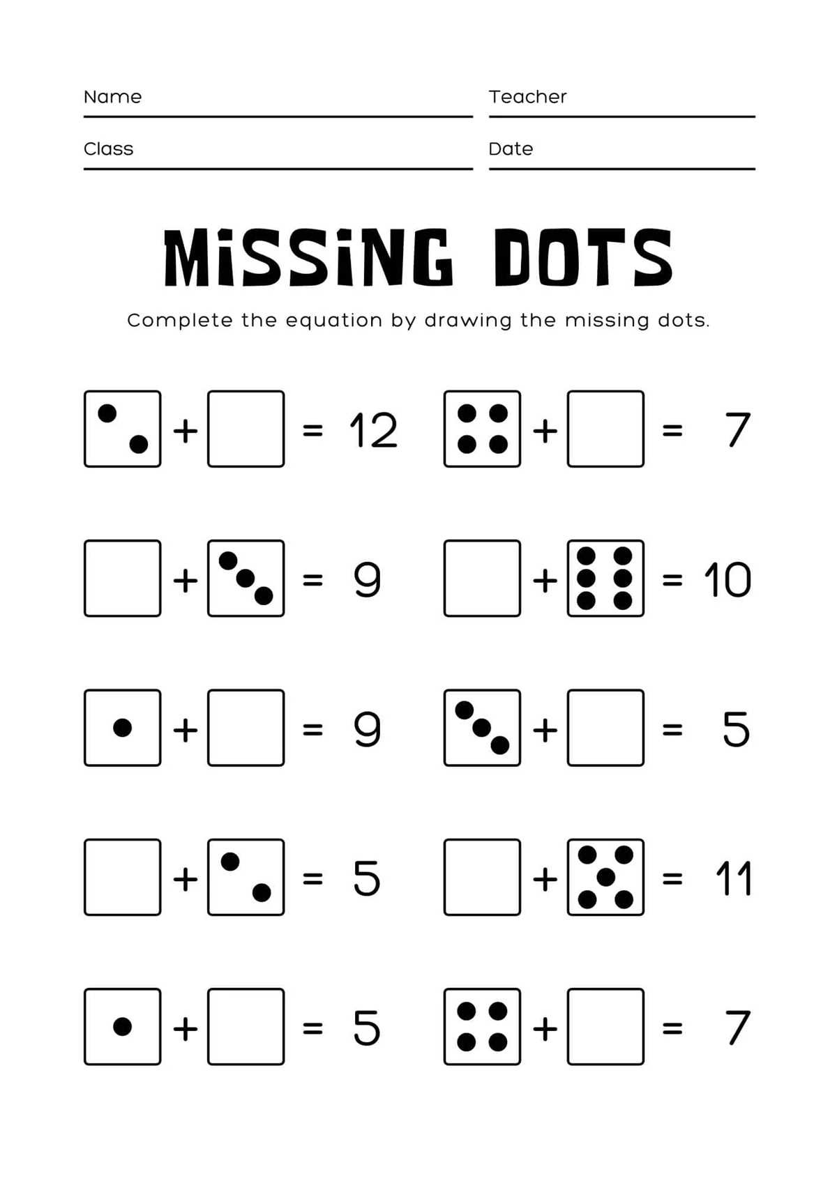 printable addition and subtraction worksheets