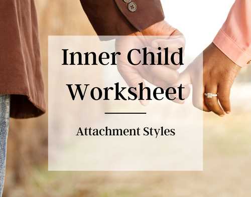 printable attachment theory worksheets
