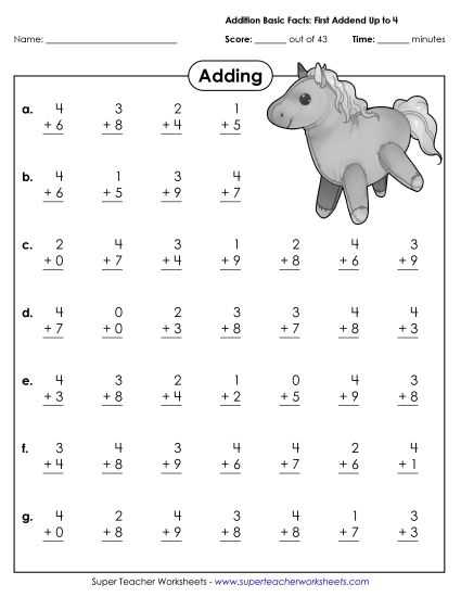 printable mad minute worksheets