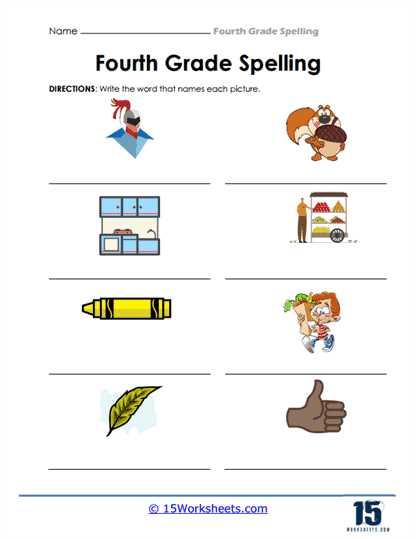 printable spelling worksheets