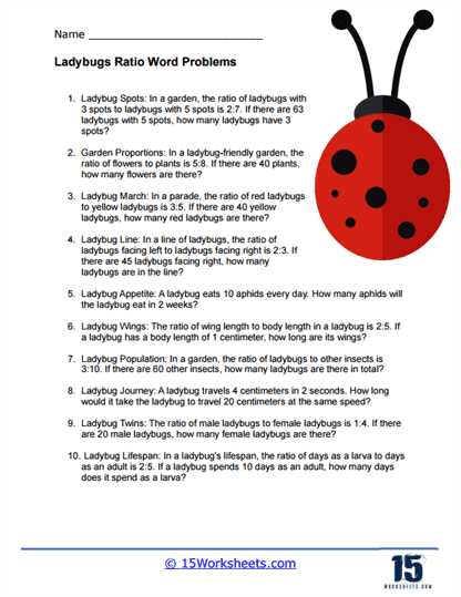 proportions word problems worksheet