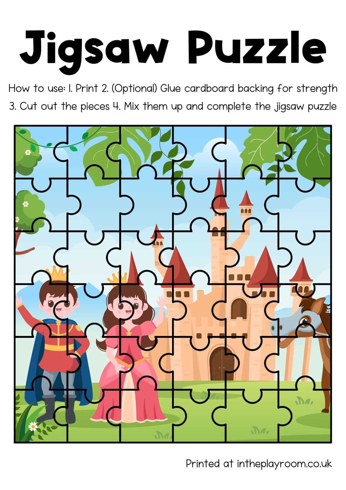 puzzle worksheets