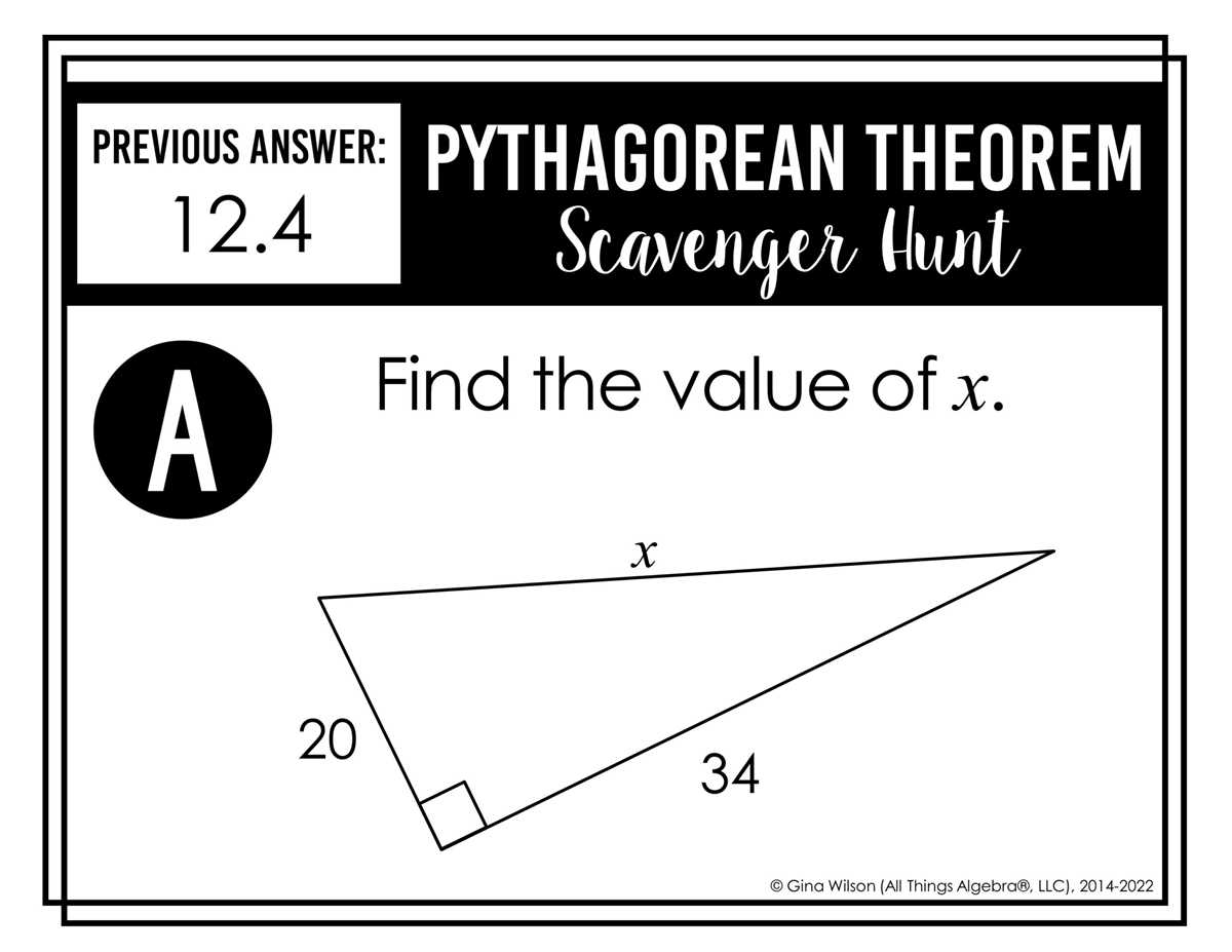 pythagorean theorem converse worksheet