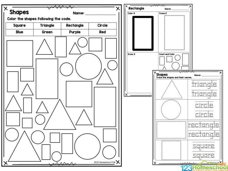 rectangle worksheets