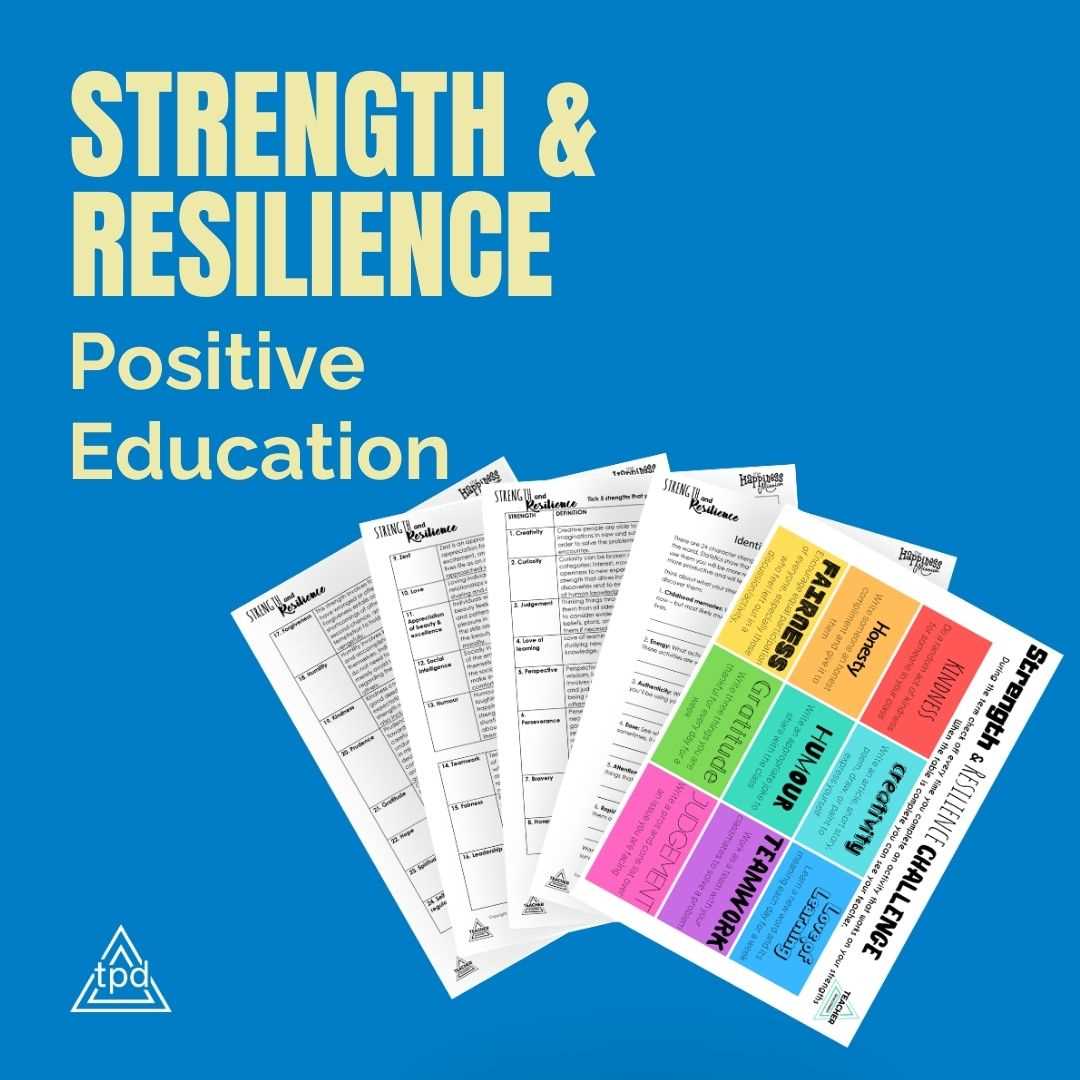 resilience worksheets
