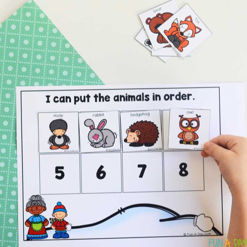 sequencing activity worksheets
