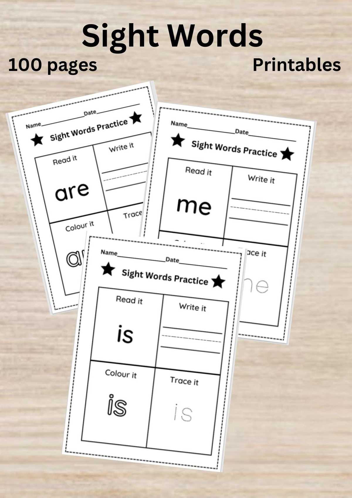 sight word what worksheet
