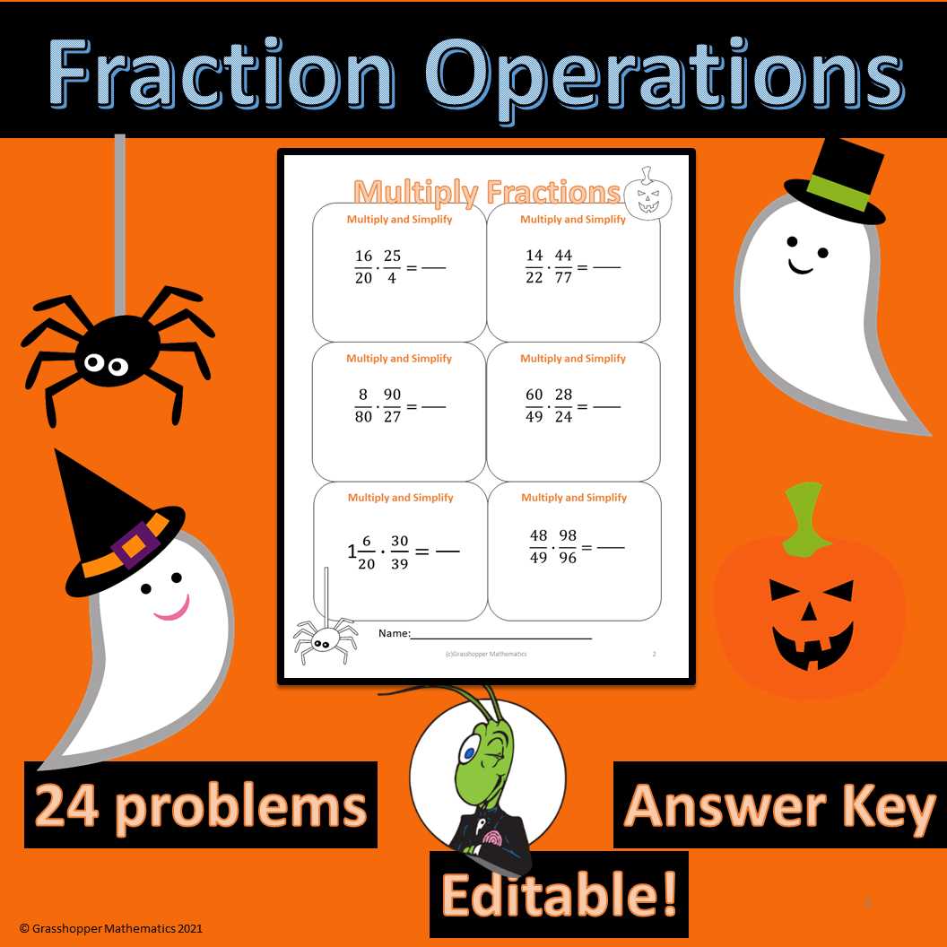 simplify fractions worksheet