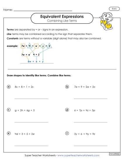 simplifying exponential expressions worksheet
