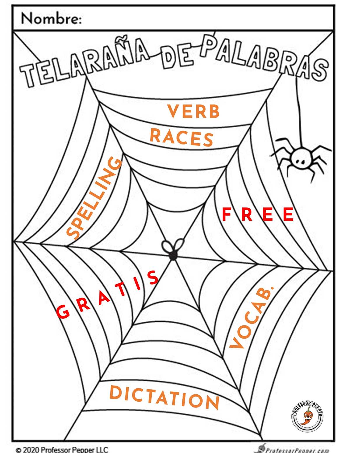 spanish spelling worksheets spanish spelling worksheets