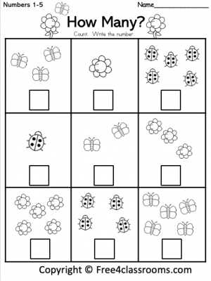 spring worksheets kindergarten