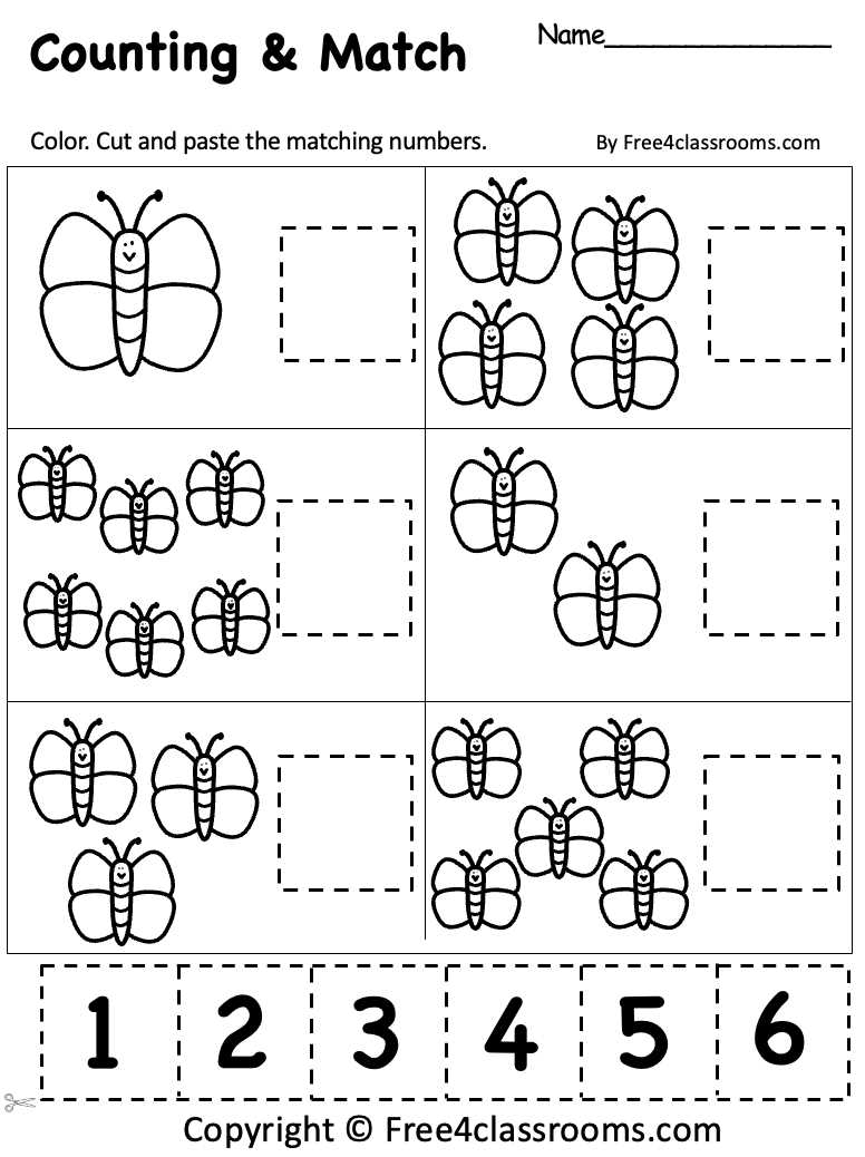 spring worksheets kindergarten
