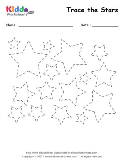 square tracing worksheets