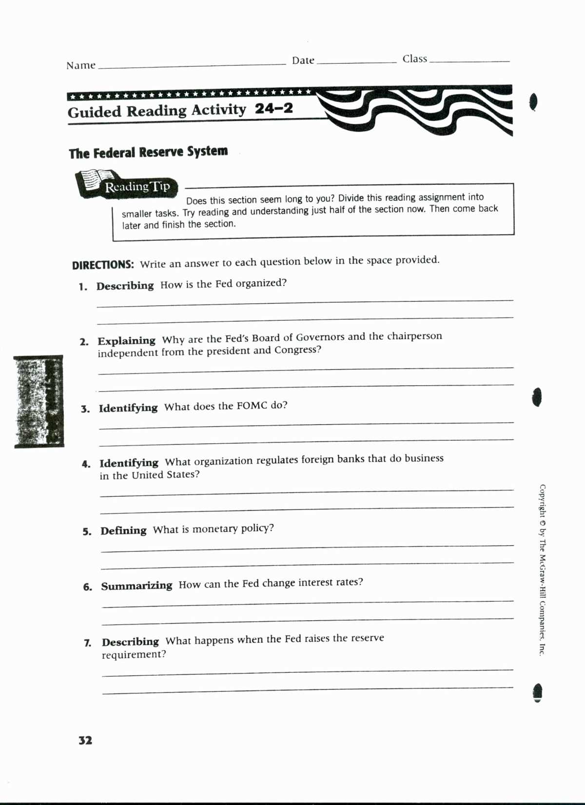 teaching transparency worksheet