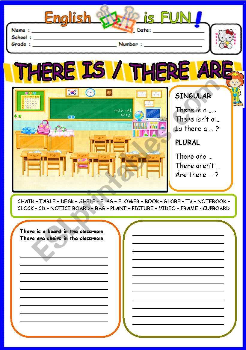 theres there are worksheet