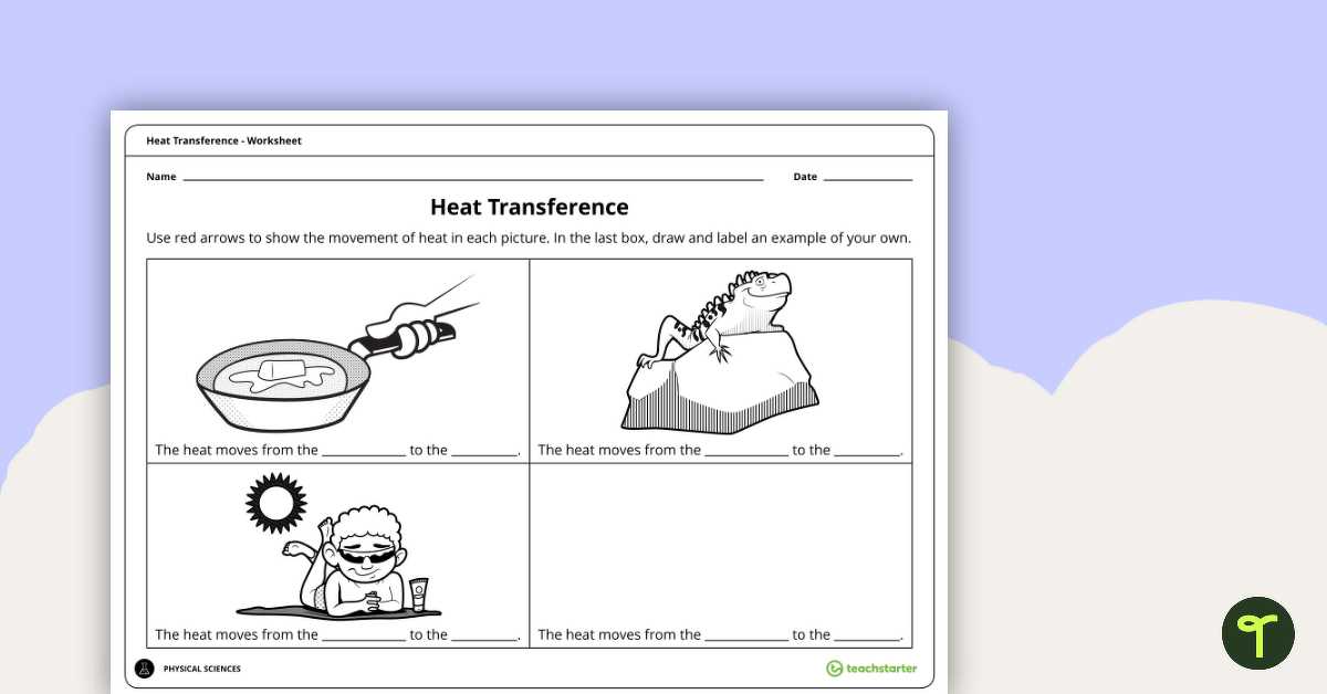 thermal energy worksheet