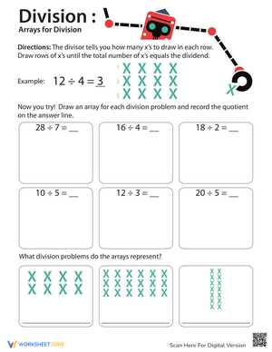 third grade division worksheets