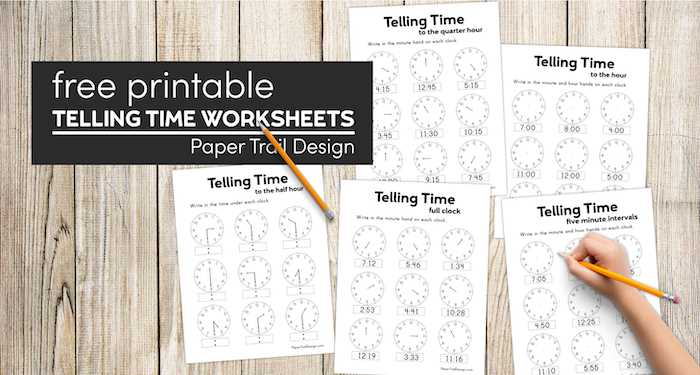time worksheets hour