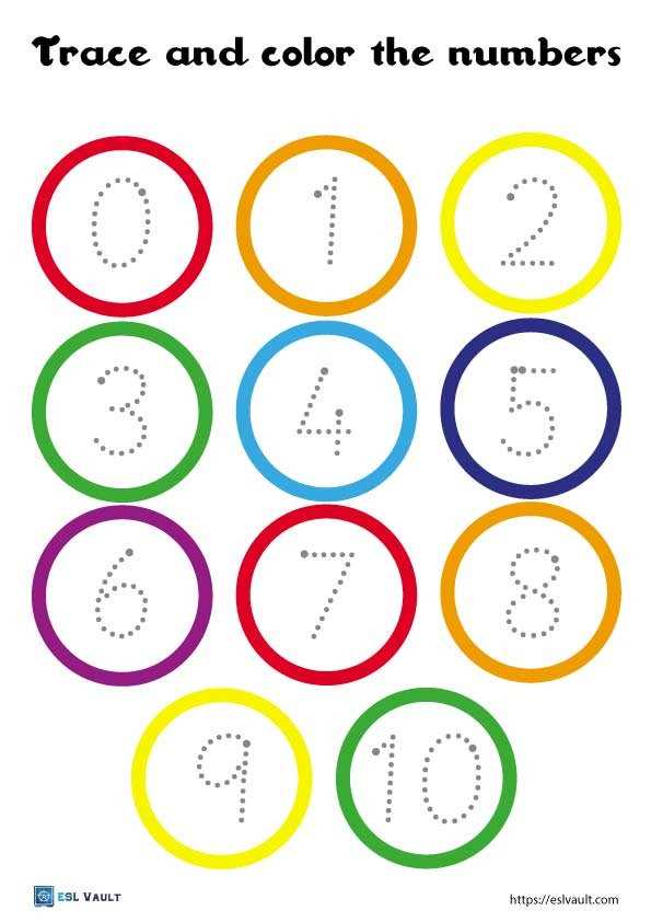 tracing numbers worksheets