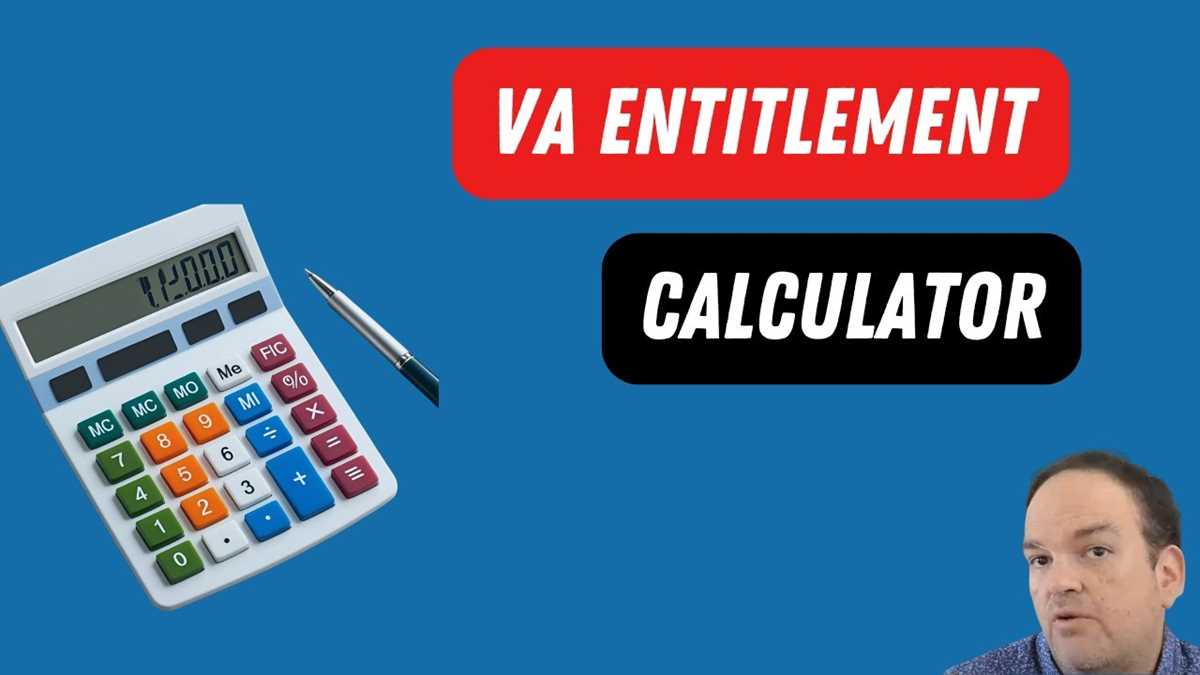 va entitlement worksheet