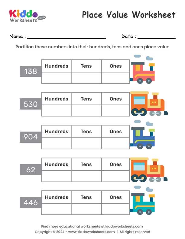 values worksheet values worksheet