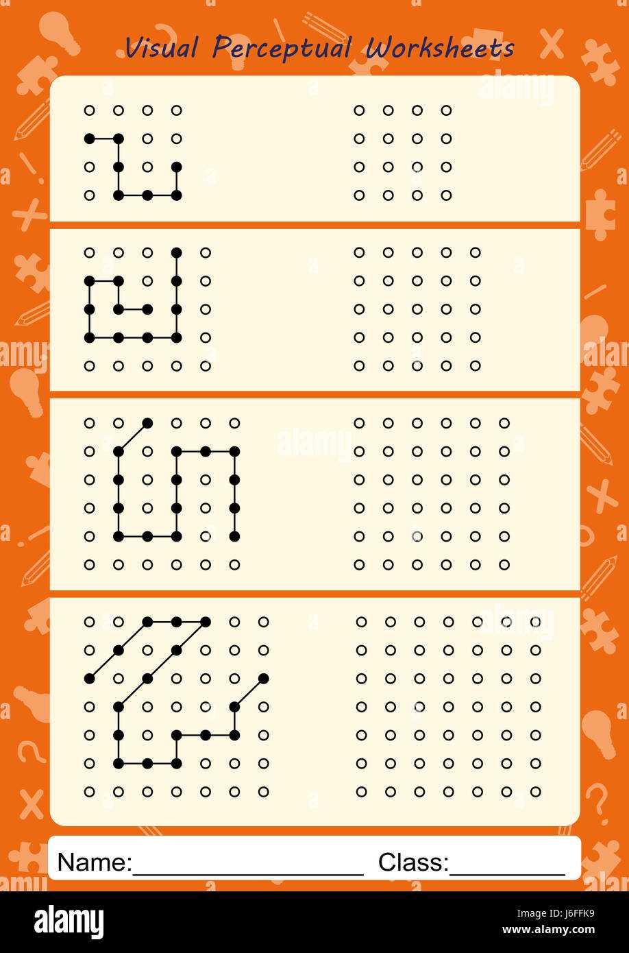 visual perceptual worksheets