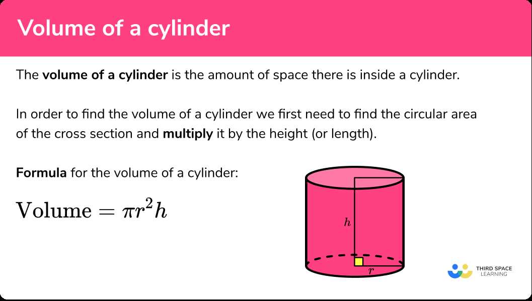 volume of a cylinder and cone worksheet