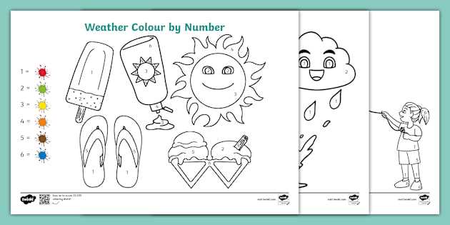 weather worksheets preschool