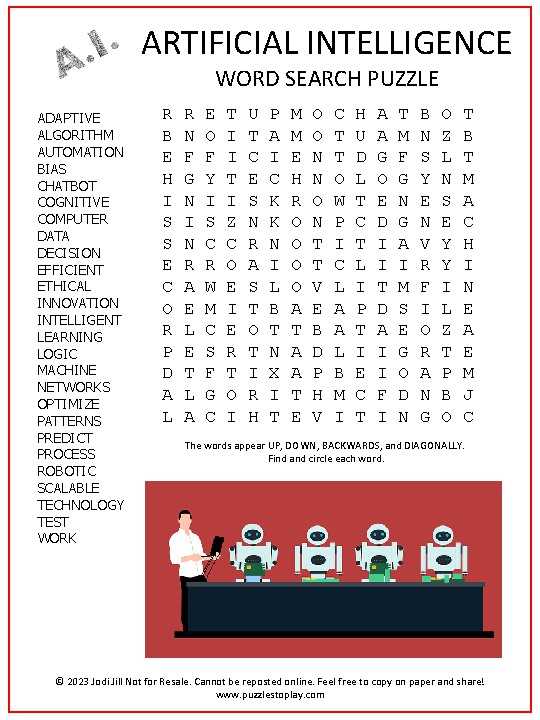 word search worksheets
