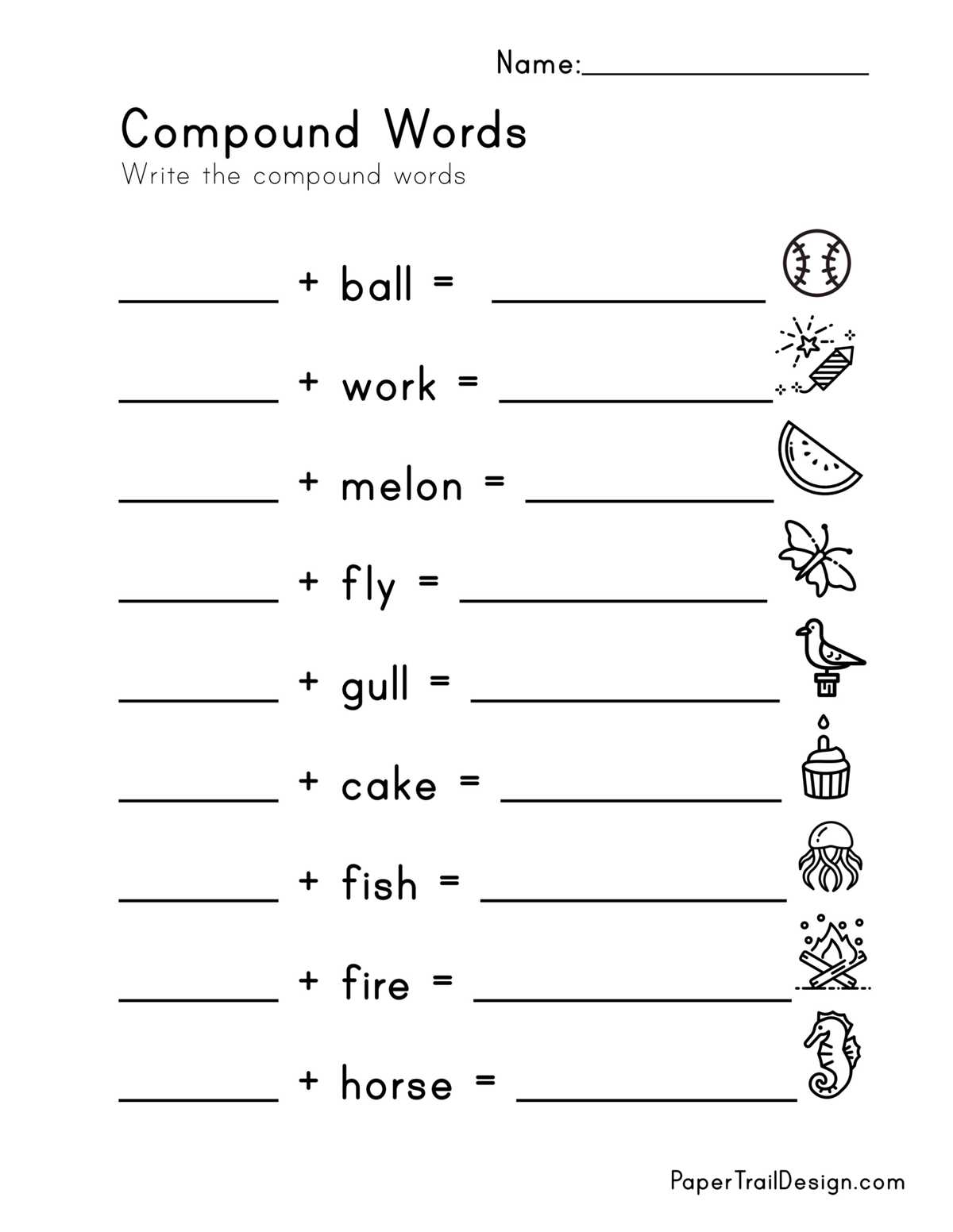word worksheets
