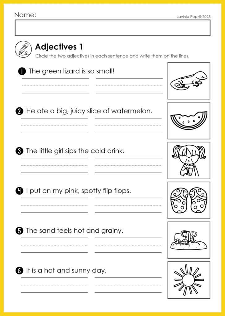 worksheet for 1st grade