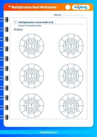 worksheet multiplication