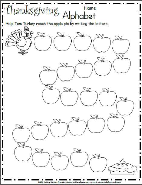 worksheet writing