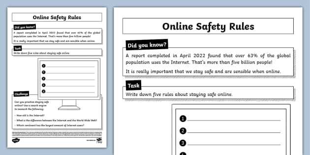 worksheets online