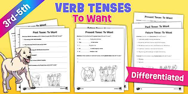 worksheets verb tenses