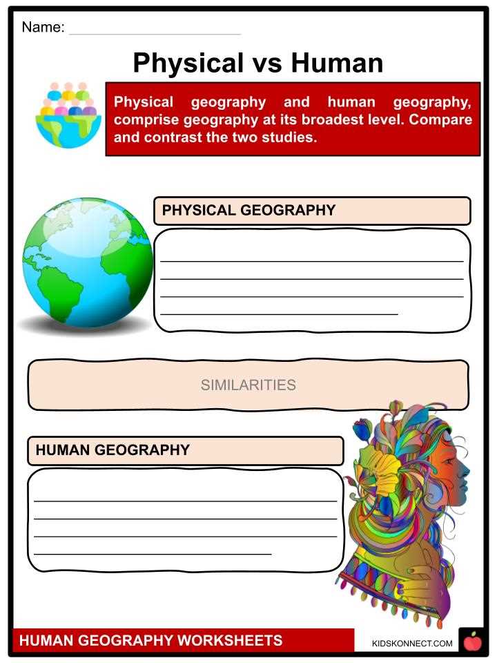 world geography worksheets