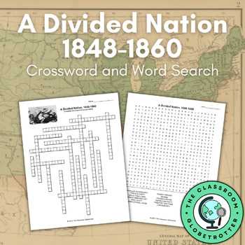 a divided nation worksheet