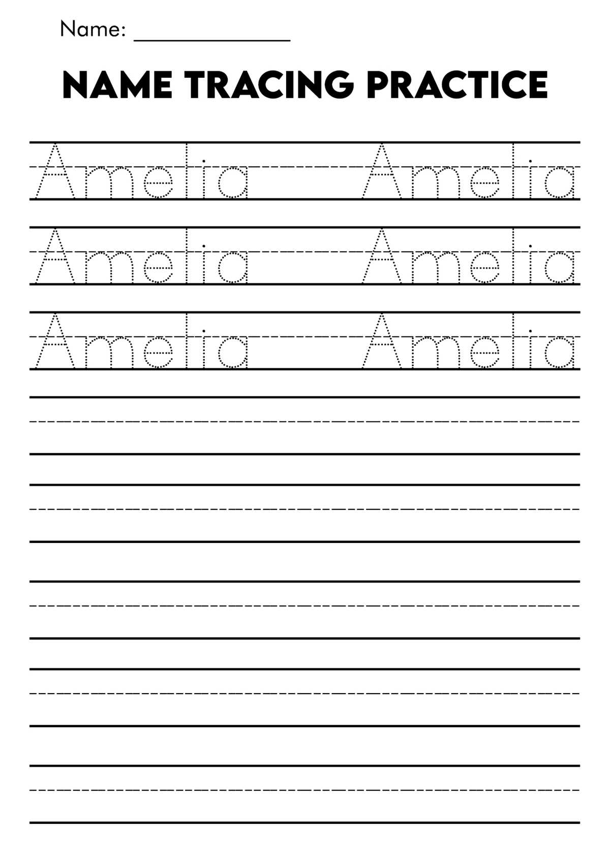 free penmanship worksheets