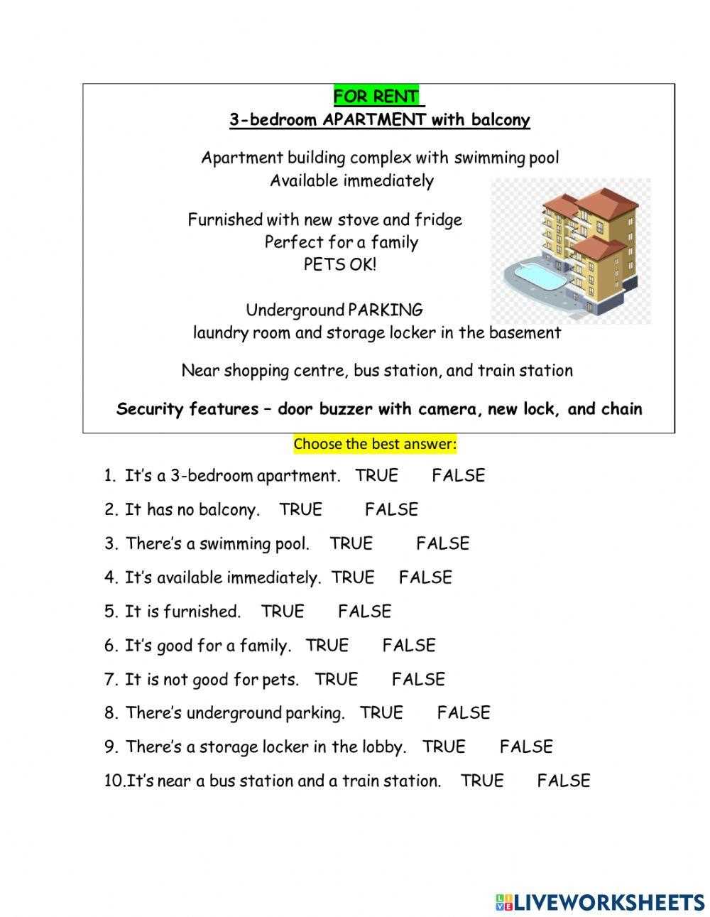 rental property worksheet