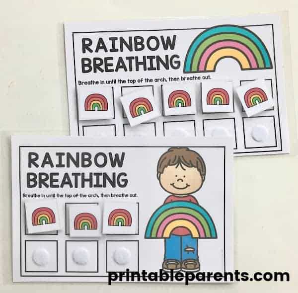 breathing exercises for kids worksheet
