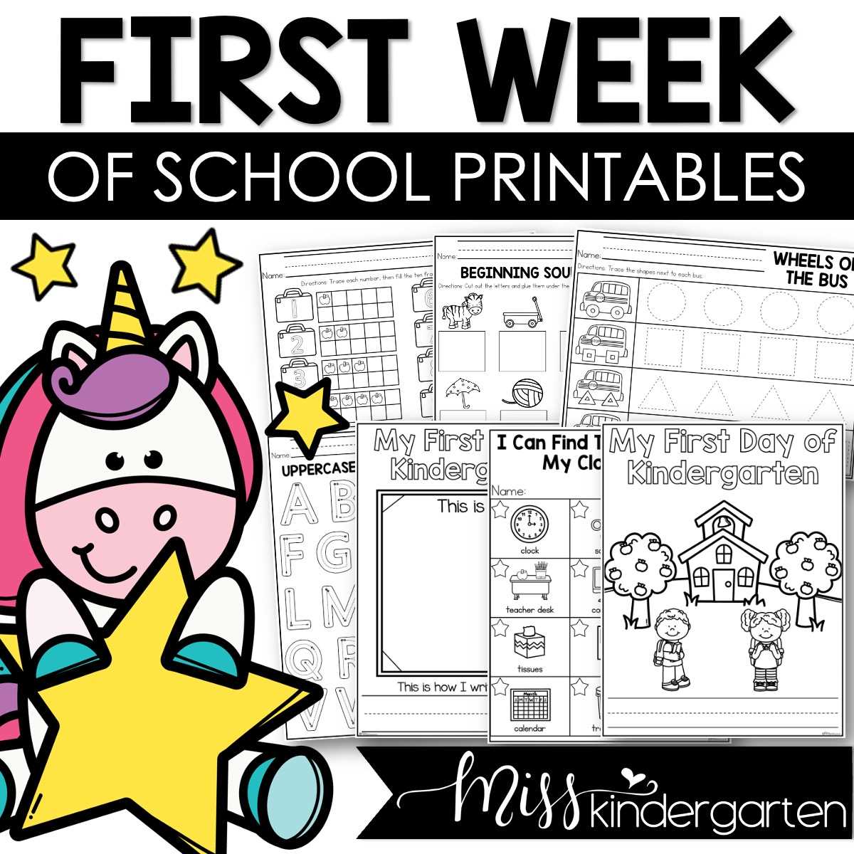 activity worksheets kindergarten