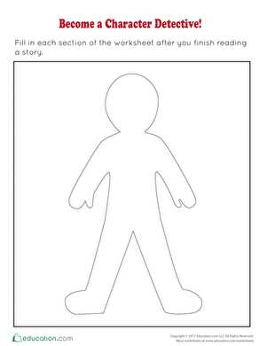actor character worksheet