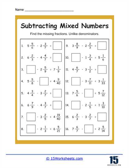 adding and subtracting mixed measures worksheets adding and subtracting mixed measures worksheets