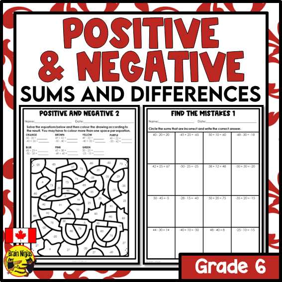 adding and subtracting negative and positive decimals worksheets
