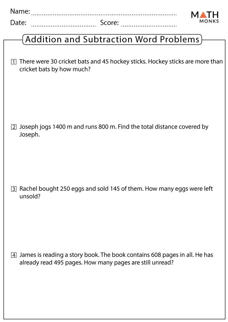 adding and subtracting word problems worksheets adding and subtracting word problems worksheets